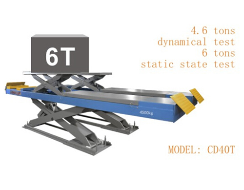 CD35T Double Level Scissor Lift for Four Wheel Alignment 